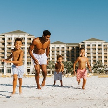 Family in Sand