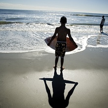 Boy on Beach